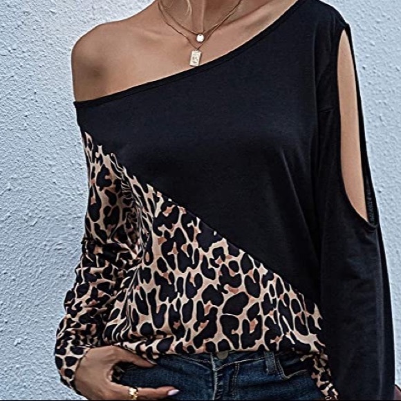 Two Panel Long Sleeve Top - Picture 3 of 3